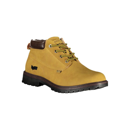 Gas Beige Polyurethane Men's Ankle Boot