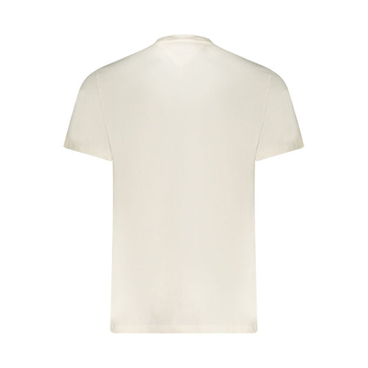 Tommy Hilfiger Bianco Cotton Men's T-Shirt