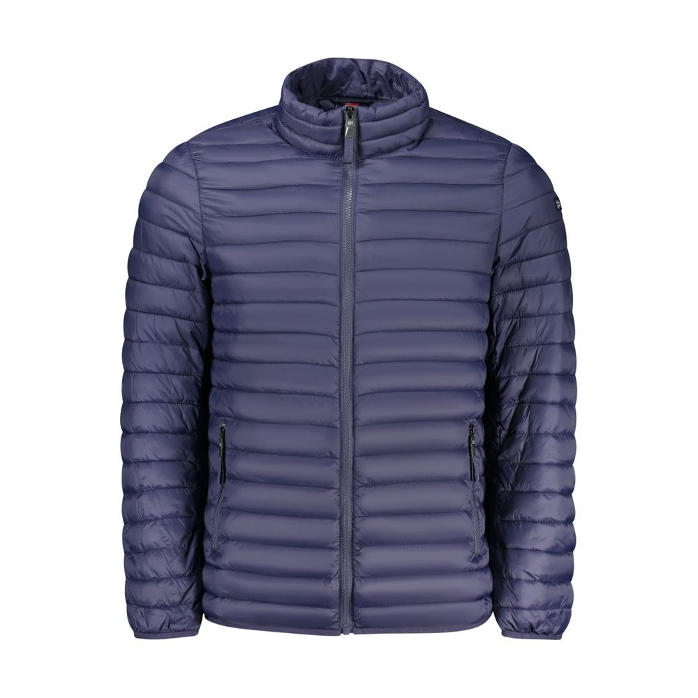 Norwegen 1963 Blaue Polyamid Herrenjacke