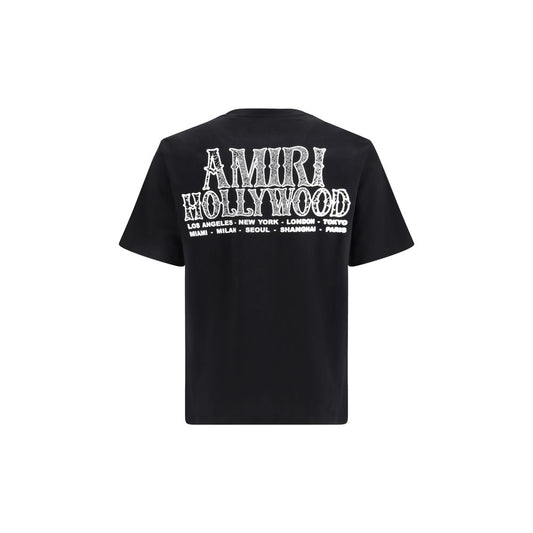 Amiri Black Cotton T-Shirt
