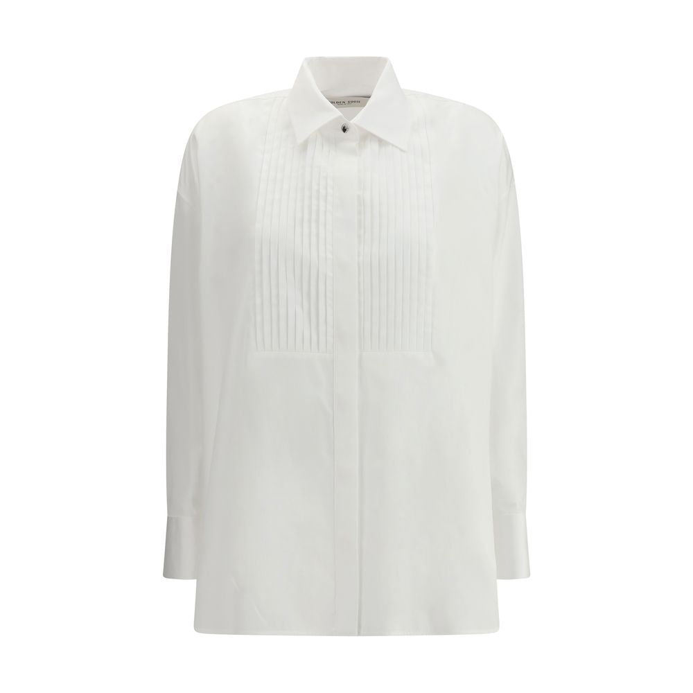 Golden Goose White Cotton Shirt