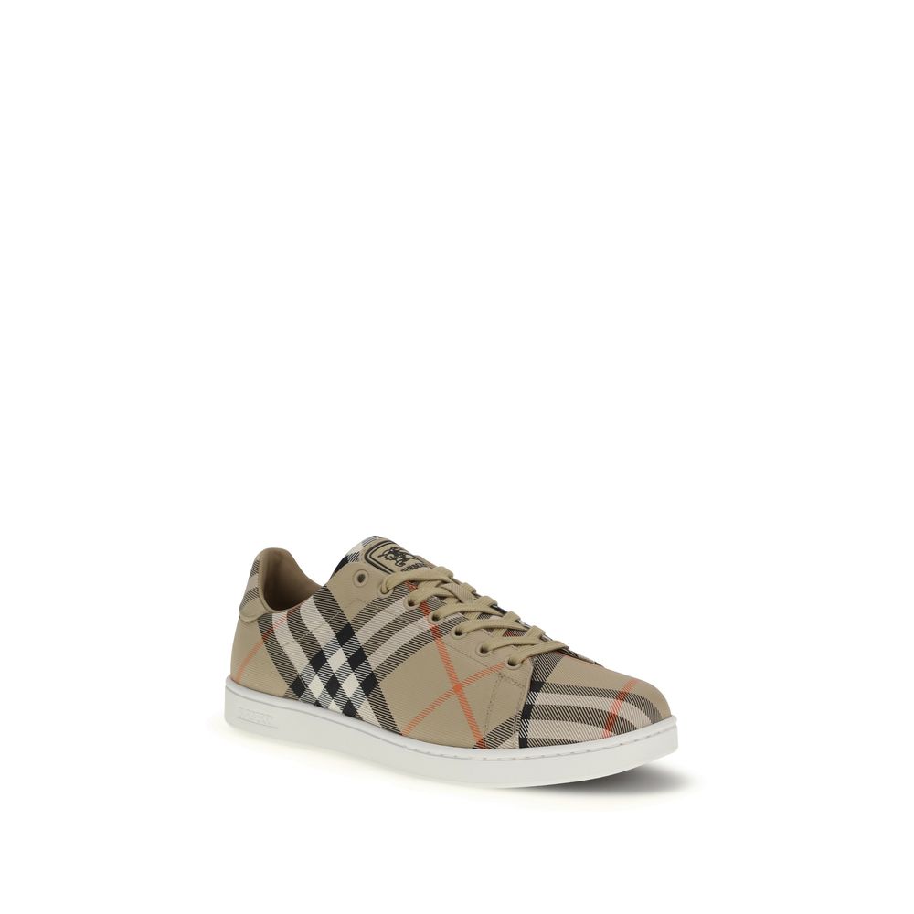 Burberry Multicolor Nylon Low Top Sneakers