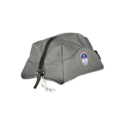 North Sails Grigio Polyester Men Beauty Case