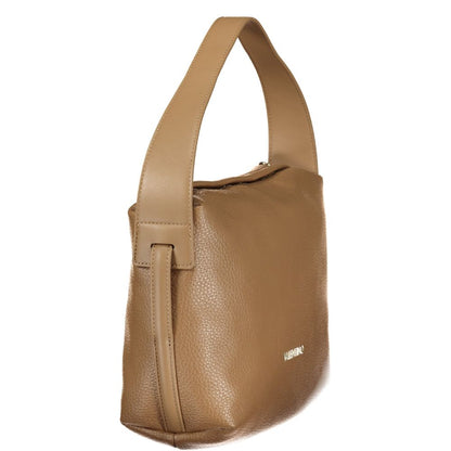 Mario Valentino Marrone Polyurethane Women Shoulder Bag