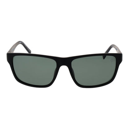 Timberland Black Stainless Steel Sunglasses